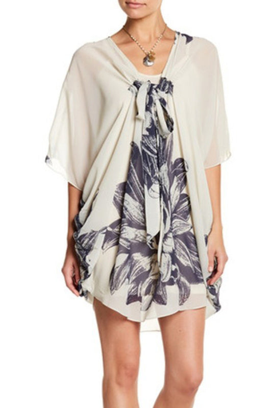 JANET CAFTAN DRESS (TAUPE)- VD1034