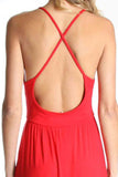 VICTORIANA MAXI DRESS (RED)- VD1054