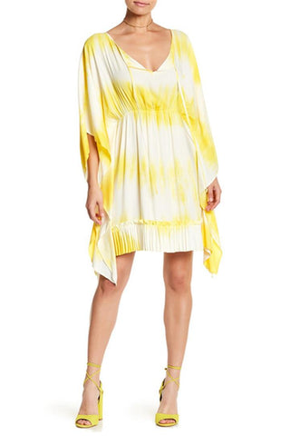 ELIYA CAFTAN DRESS (YELLOW TIE DYE)- VD1265