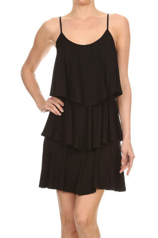 MARION DRESS (BLACK)- VD1677