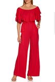 HEIDE JUMPSUIT (RED)-VD1759