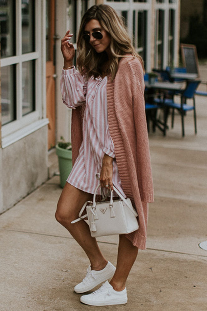 BONNIE OFF THE SHOULDER DRESS (Rose)-VD1799