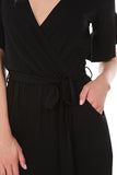LEILANI JUMPSUIT (Black)- VD2195