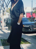 LEILANI JUMPSUIT (Black)- VD2195