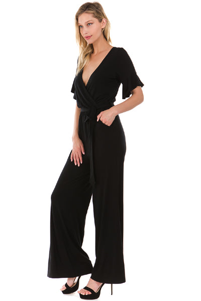 LEILANI JUMPSUIT (Black)- VD2195