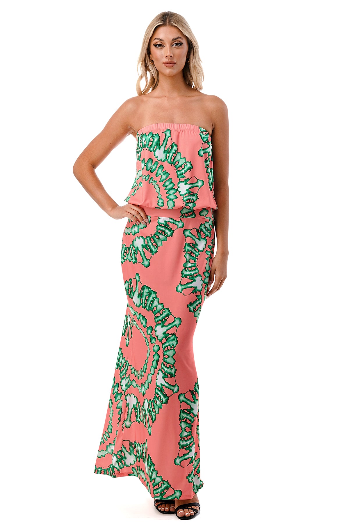 MAREN MAXI DRESS (CORAL BRYNN)- VD2239