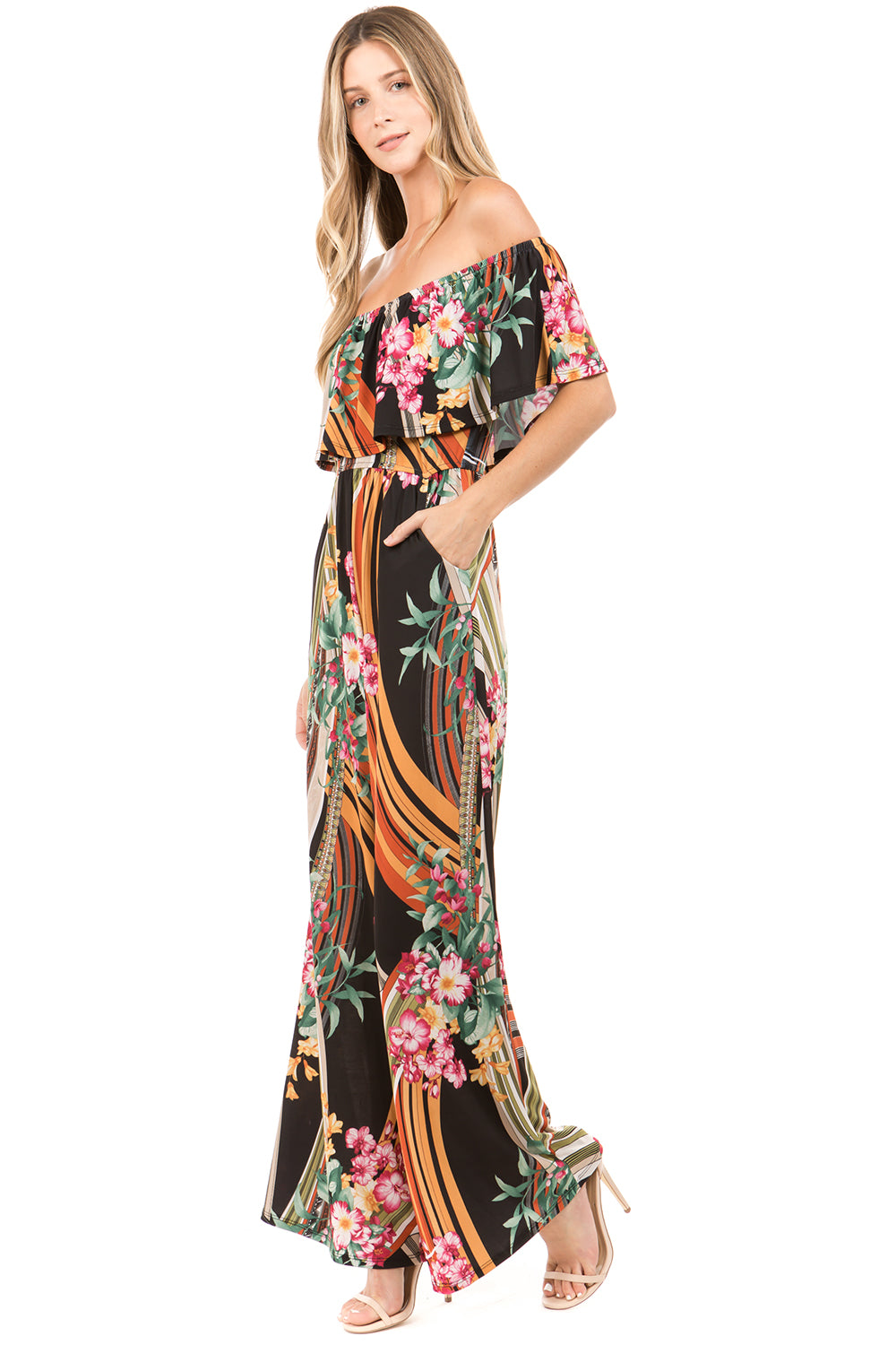 CAIA JUMPSUIT (Multi)- VD2282