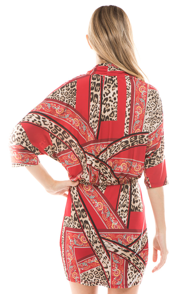 LIVIA DRESS (Red)- VD2315