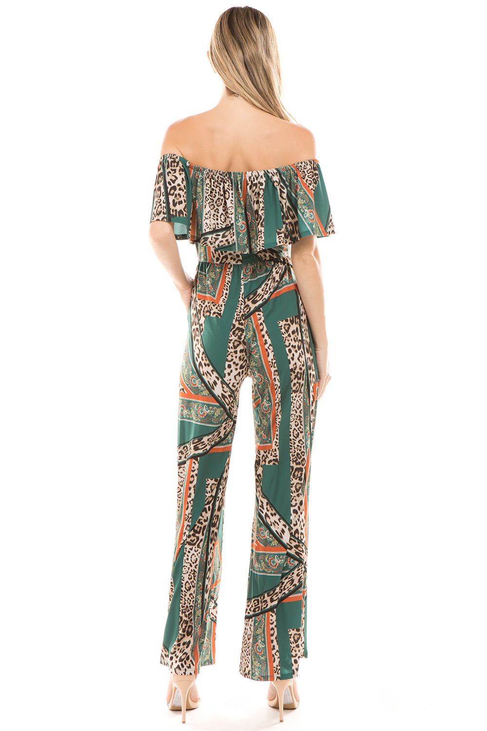 LIVIA JUMPSUIT (Green)- VD2316