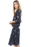 ODETTE DRESS (Navy) - VD2324