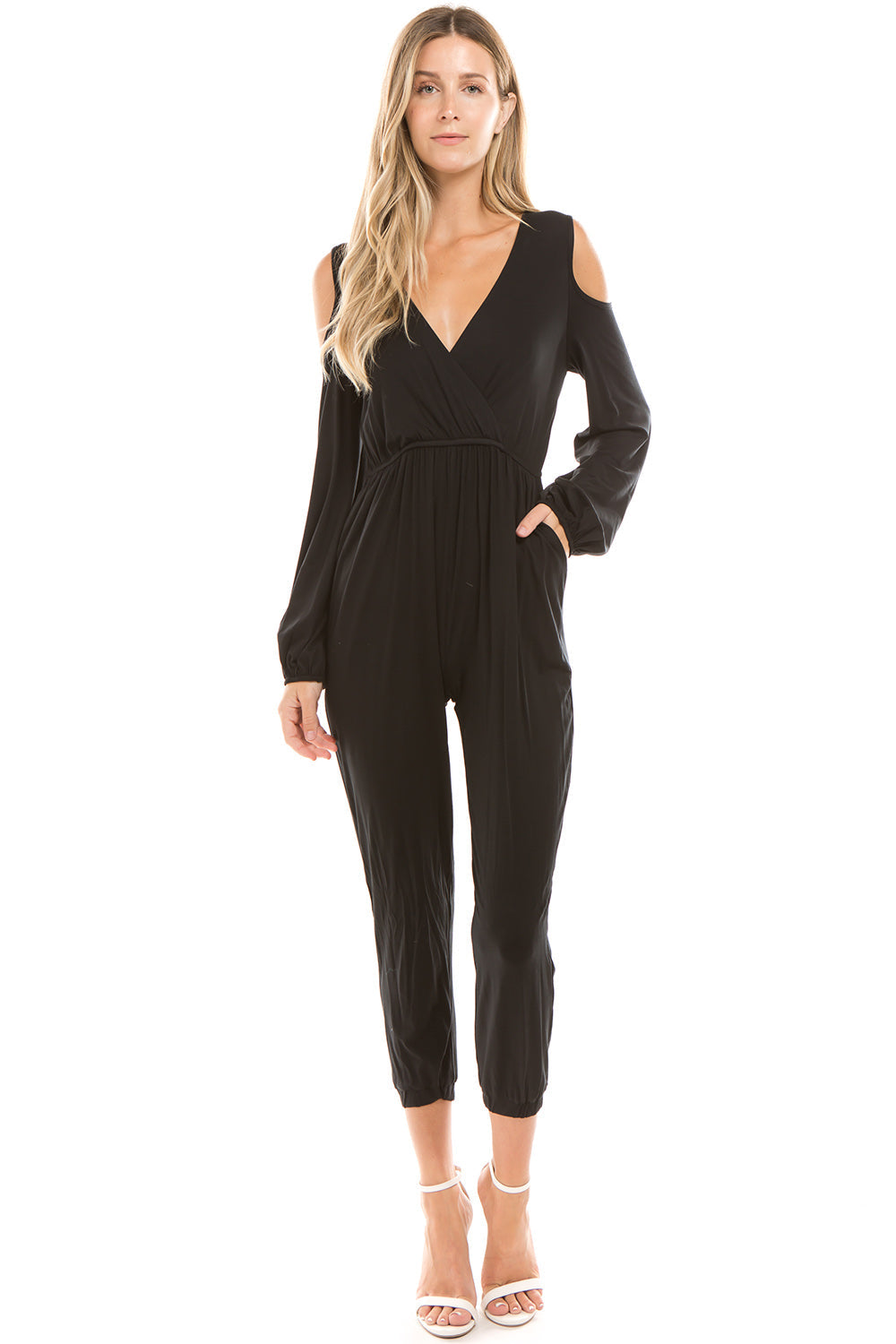 PHOEBE JUMPSUITS (BLACK)-VD2345