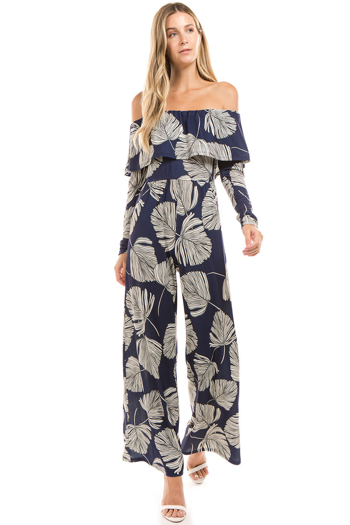 LUCIA JUMPSUITS (Navy) - VD2360