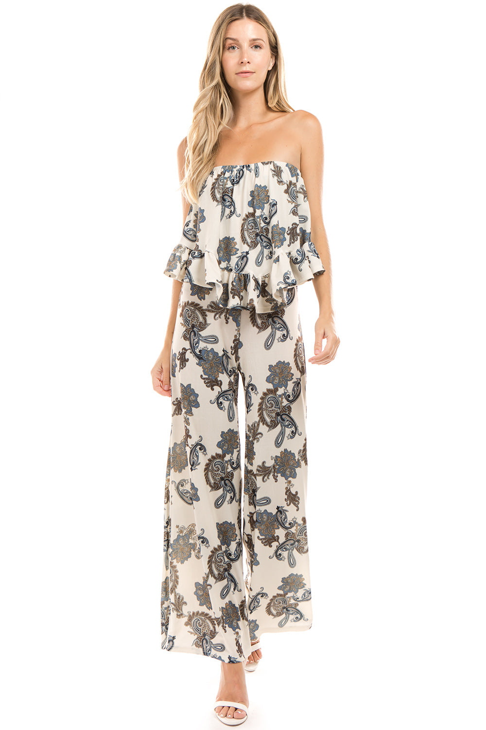 MATILDA JUMPSUIT (Ivory) - VD2376