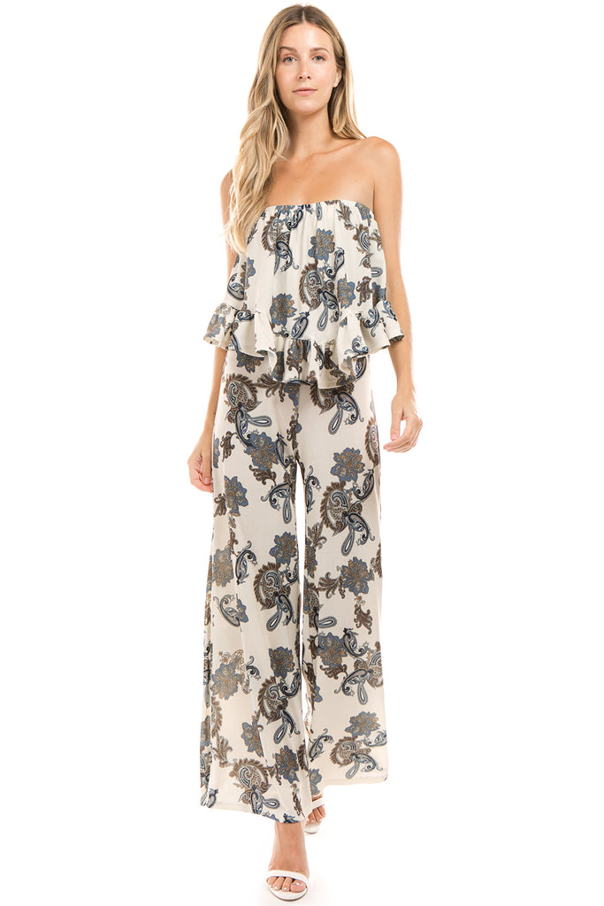 MATILDA JUMPSUIT (Ivory) - VD2376