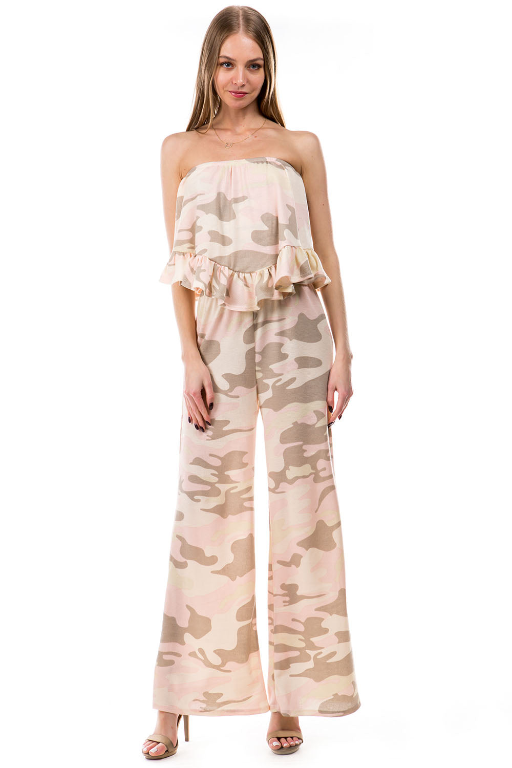 BRYNN JUMPSUITS (PASTAL CAMO)- VD2390
