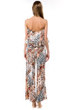 BRYNN JUMPSUITS (WHITE LEOPARD)- VD2390