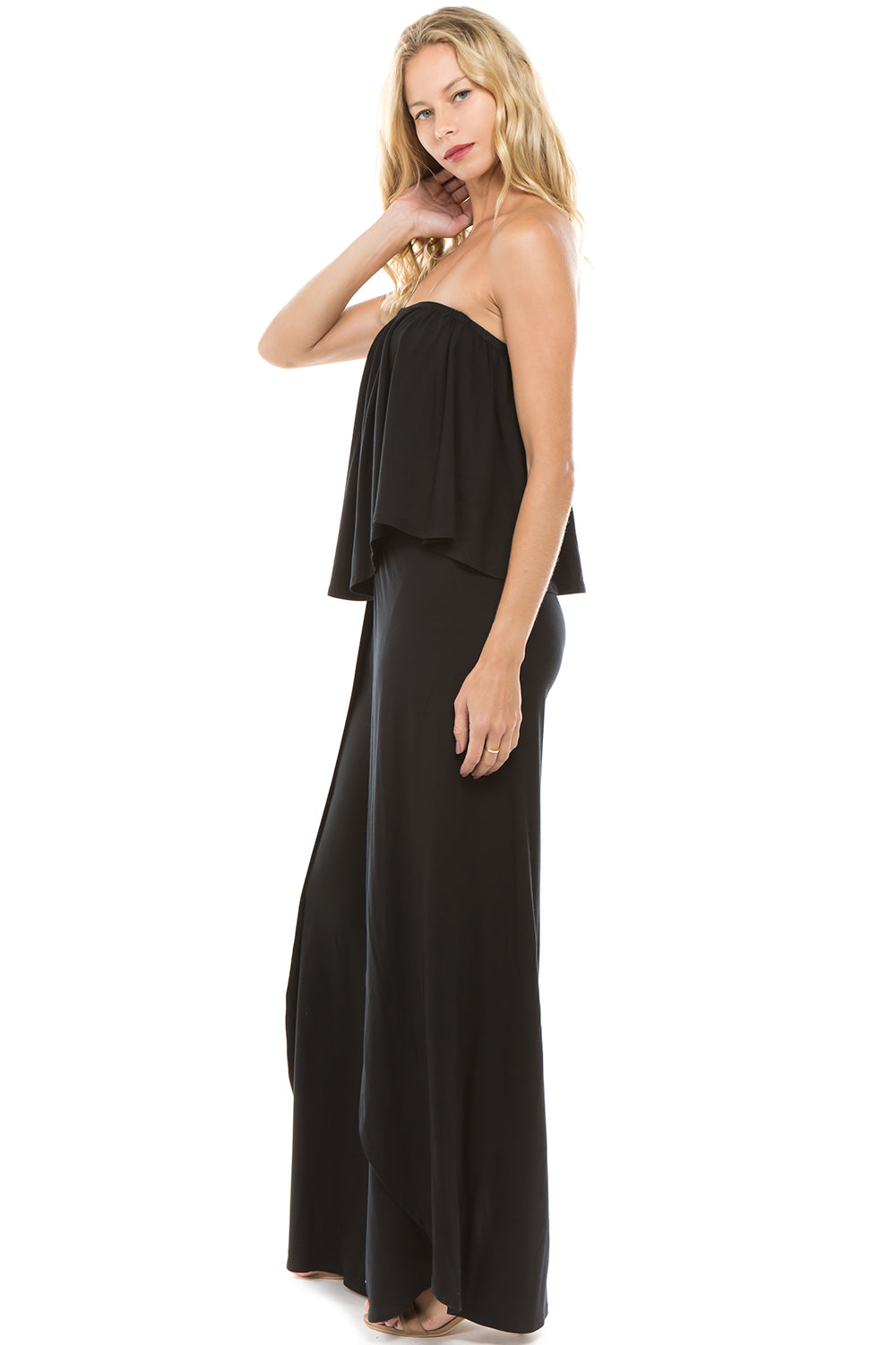 COLETTE JUMPSUIT (BLACK)-VD2413