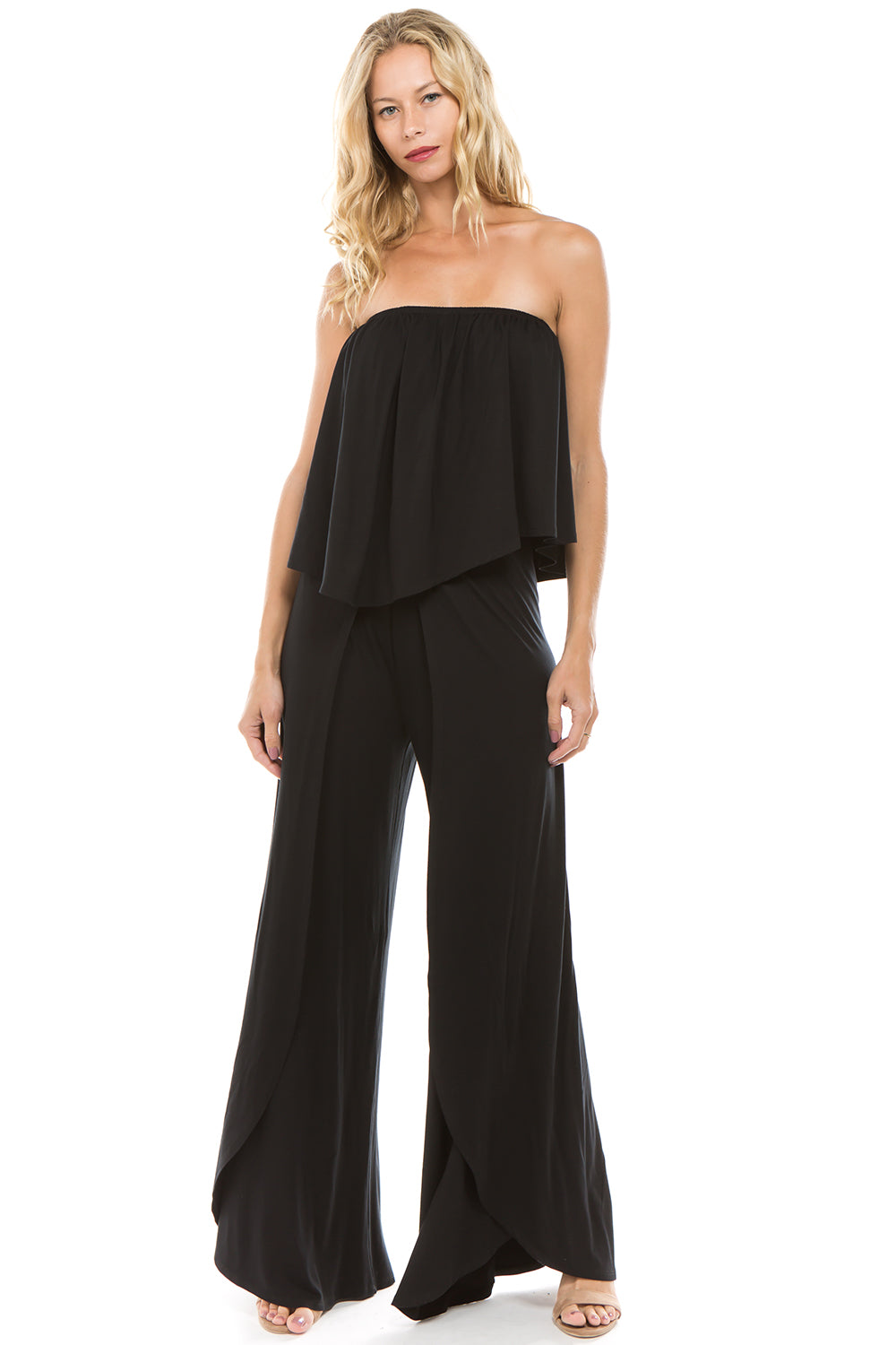COLETTE JUMPSUIT (BLACK)-VD2413