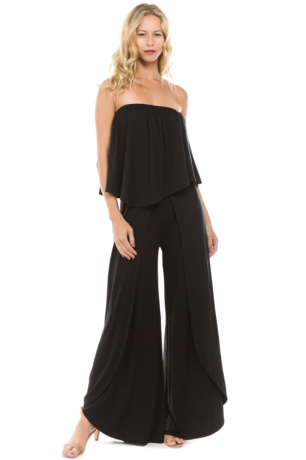COLETTE JUMPSUIT (BLACK)-VD2413