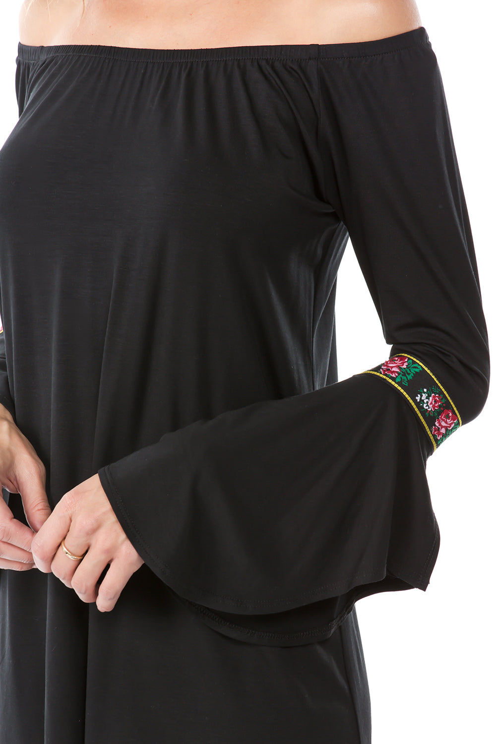 DAGNES DRESS (BLACK)- VD2566T