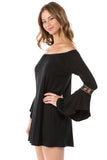 DAGNES DRESS (BLACK)- VD2566T
