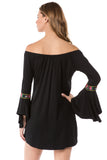 DAGNES DRESS (BLACK)- VD2566T