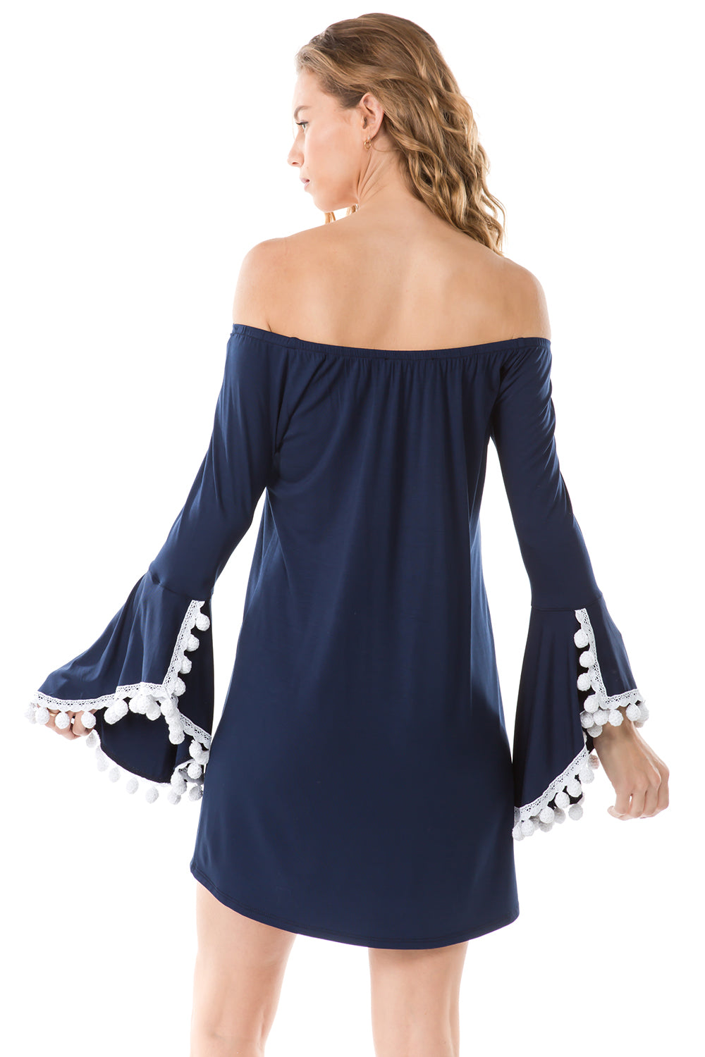 AGNES DRESS (NAVY)- VD2566