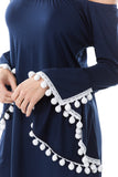 AGNES DRESS (NAVY)- VD2566