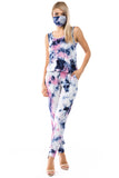 CORA JUMPSUITS (SUMMER NIGHT TIE DYE)- VD2754T