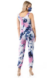 CORA JUMPSUITS (SUMMER NIGHT TIE DYE)- VD2754T