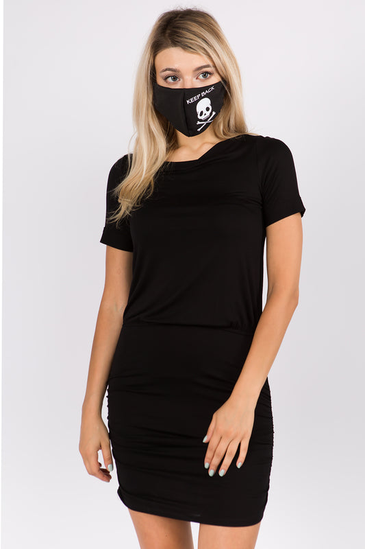 JEMIME DRESS (BLACK)- VD2771