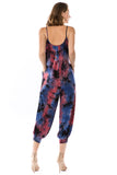EMIME JUMPSUITS (NAVY TIE DYE)- VD2776T