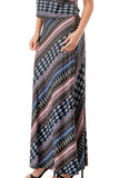 ANOUK TUBE LONG DRESS (ETHNIC BOHO)- VD3200