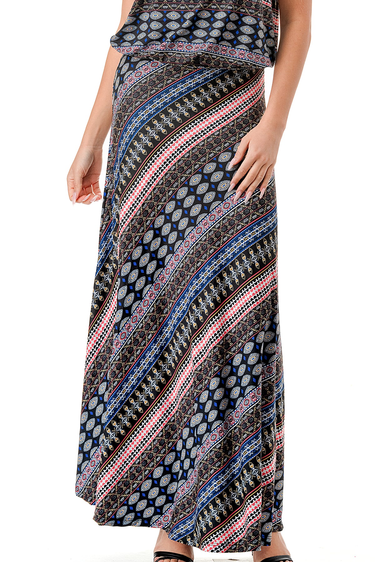 ANOUK TUBE LONG DRESS (ETHNIC BOHO)- VD3200