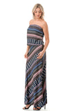 ANOUK TUBE LONG DRESS (ETHNIC BOHO)- VD3200