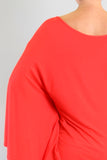 SUZANNE CAFTAN DRESS (ORANGE)-VD7378