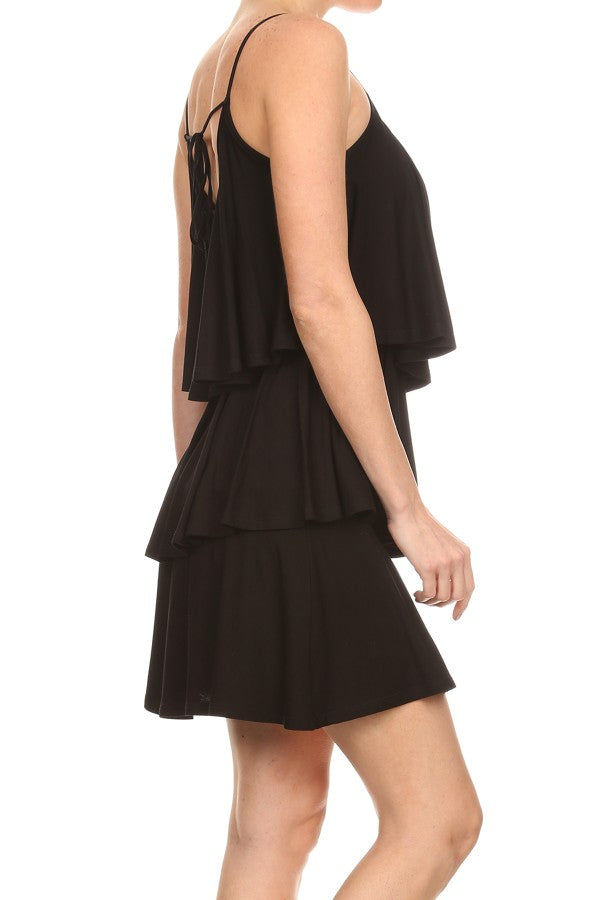 MARION DRESS (BLACK)- VD1677