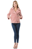 MOLLY RIDER JACKET (Dusty Pink)-VJ1970