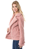 MOLLY RIDER JACKET (Dusty Pink)-VJ1970