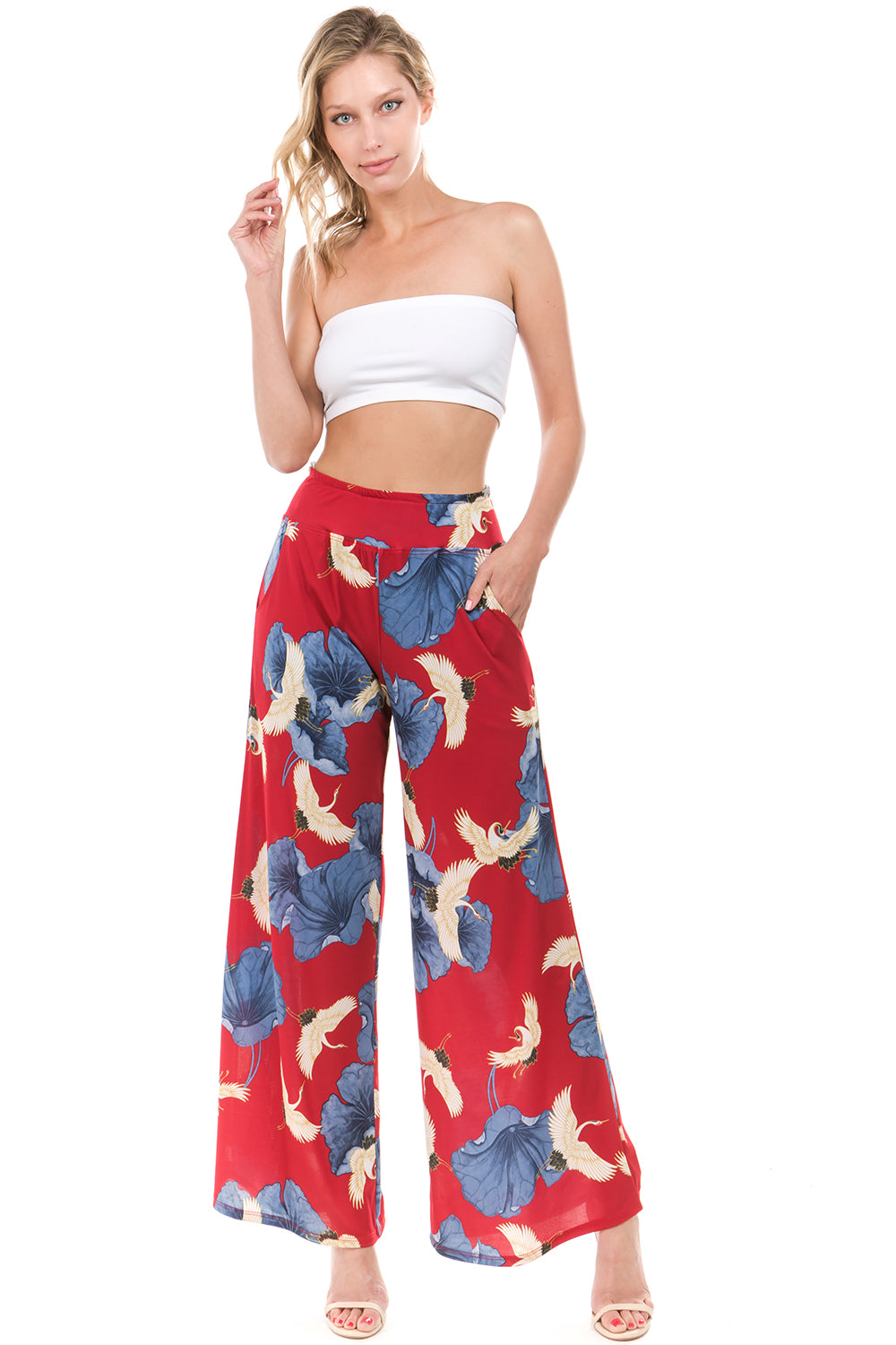 CRANE PANTS (Red)- VP2219