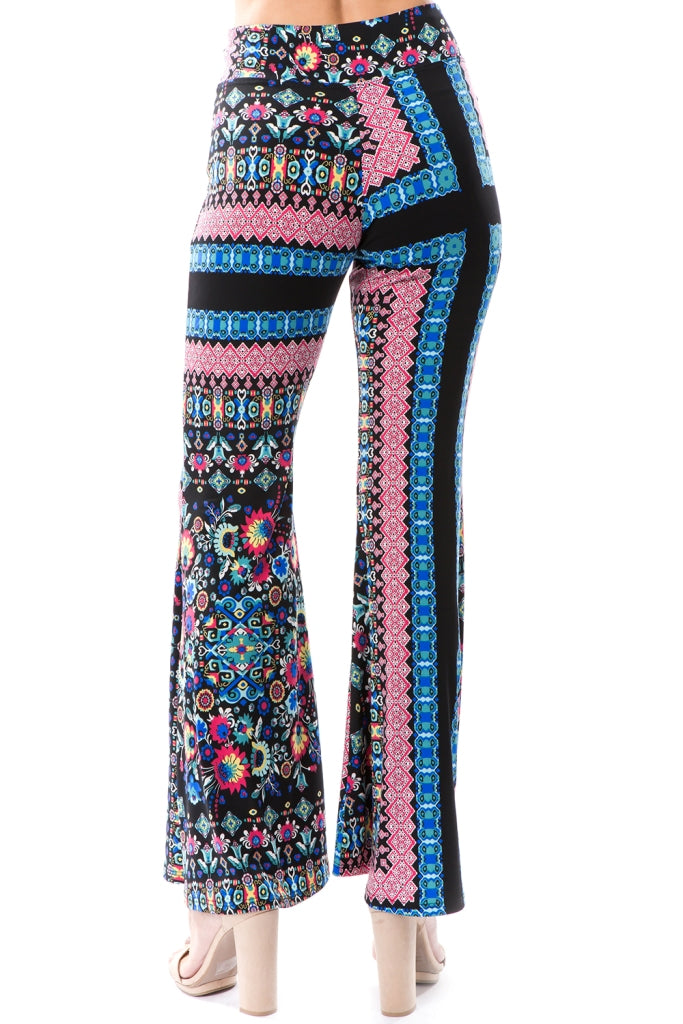EDEN PANTS (BLACK MULTI)- VP2276