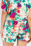 CORA SHORT PANTS (VACATION TIE DYE)- VP2759T