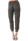 LUX JOGGER PANTS (LEOPARD OLIVE)-VP2780