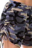 HANNAH SHORT PANTS (BLUE CAMO)-VP2907