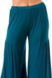 ANOUK WIDE BOTTOM PANTS (TEAL)- VP3214