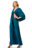 ANOUK WIDE BOTTOM PANTS (TEAL)- VP3214