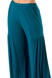 ANOUK WIDE BOTTOM PANTS (TEAL)- VP3214