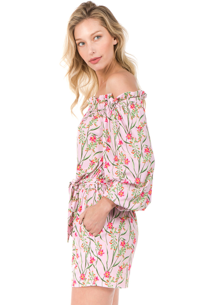Poppy Romper (PEACH)- VR2230