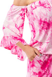 AMAYA ROMPER (FUSCHIA TIE DYE)-VR2426T