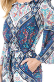 NINA BELL SLEEVE ROMPER (MULTI)- VR2512